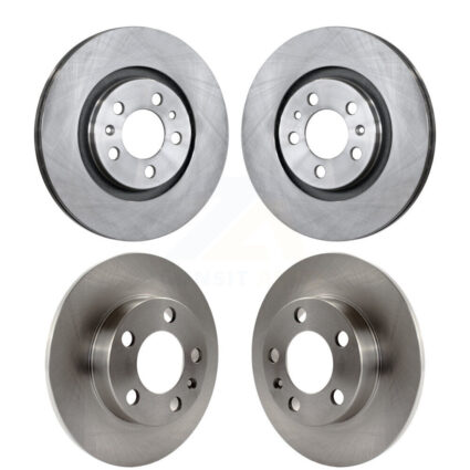 Front Rear Disc Brake Rotors Kit For Volkswagen Jetta Golf Beetle City K8-101277