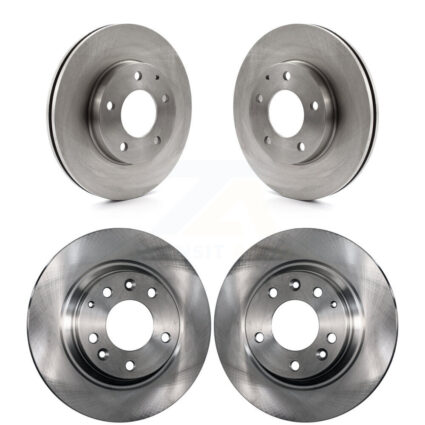 Front Rear Disc Brake Rotors Kit For Mazda Protege 626 K8-101284