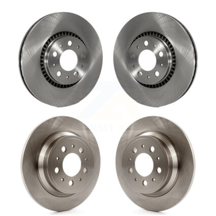 Front Rear Disc Brake Rotors Kit For Volvo S60 XC70 V70 S80 K8-101318