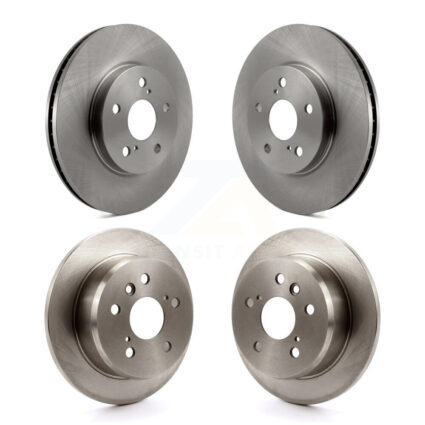 Front Rear Disc Brake Rotors Kit For Toyota Camry Solara Avalon Lexus ES300 K8-101328