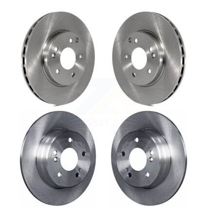 Front Rear Disc Brake Rotors Kit For Mercedes-Benz C230 C240 SLK230 C280 K8-101344
