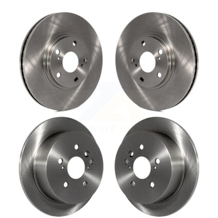 Front Rear Disc Brake Rotors Kit For Toyota Highlander K8-101360