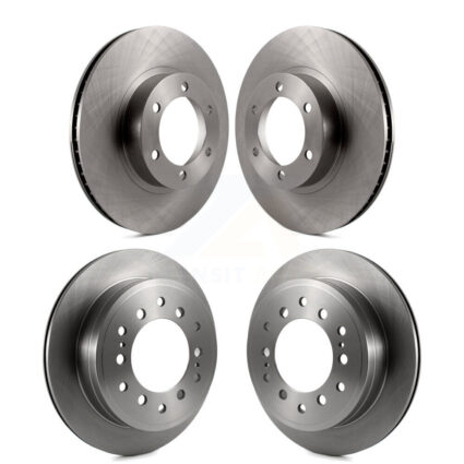 Front Rear Disc Brake Rotors Kit For Toyota 4Runner Lexus GX470 K8-101361