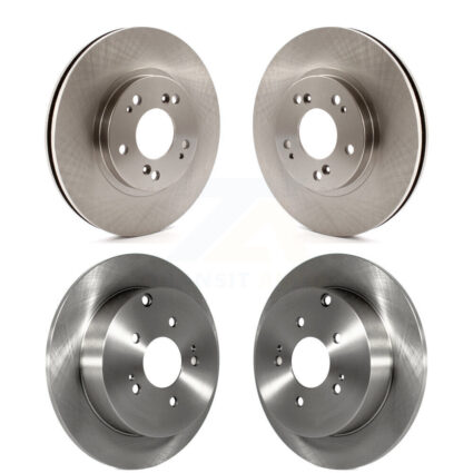 Front Rear Disc Brake Rotors Kit For Mitsubishi Endeavor K8-101364