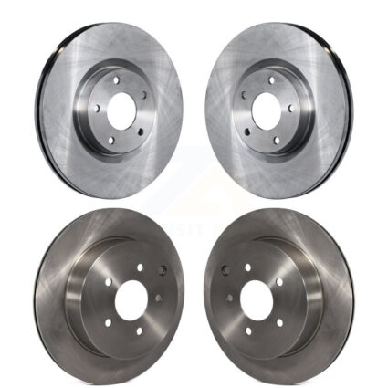 Front Rear Disc Brake Rotors Kit For Nissan Murano INFINITI FX35 FX45 K8-101371
