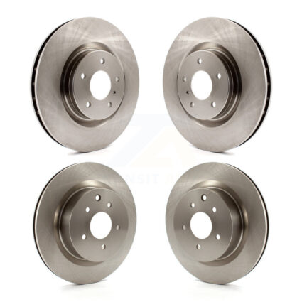 Front Rear Disc Brake Rotors Kit For Nissan 350Z INFINITI G35 With Brembo Brakes K8-101375