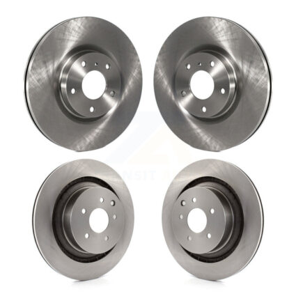 Front Rear Disc Brake Rotors Kit For INFINITI G37 Nissan 370Z K8-101394