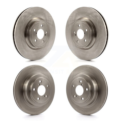 Front Rear Disc Brake Rotors Kit For Subaru Legacy K8-101410