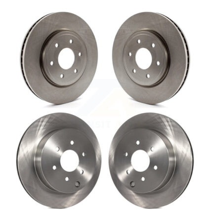 Front Rear Disc Brake Rotors Kit For Nissan Pathfinder K8-101415