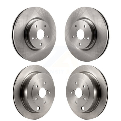 Front Rear Disc Brake Rotors Kit For Subaru Tribeca B9 K8-101417