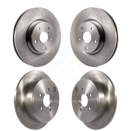 Front Rear Disc Brake Rotors Kit For Subaru WRX K8-101419