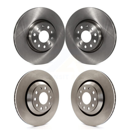 Front Rear Disc Brake Rotors Kit For Volkswagen CC Passat K8-101421