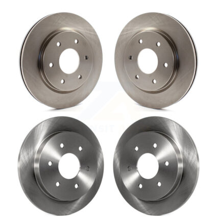 Front Rear Disc Brake Rotors Kit For Nissan TITAN INFINITI QX56 Armada K8-101433