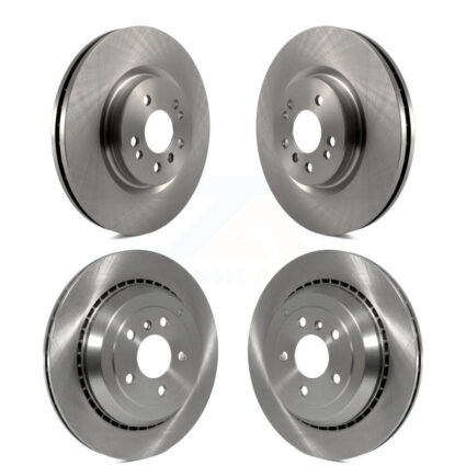 Front Rear Disc Brake Rotors Kit For Mercedes-Benz ML500 R320 R350 R500 With Vented Rotor K8-101436