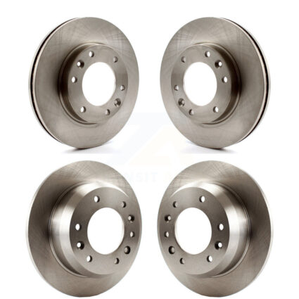 Front Rear Disc Brake Rotors Kit For Kia Sedona Hyundai Entourage K8-101452