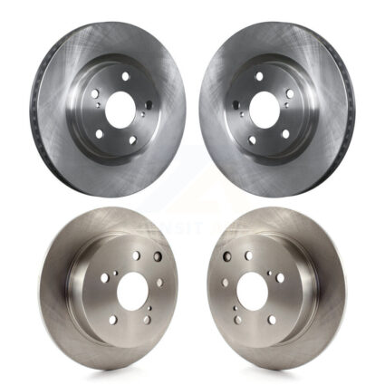 Front Rear Disc Brake Rotors Kit For Toyota Matrix Pontiac Vibe K8-101453