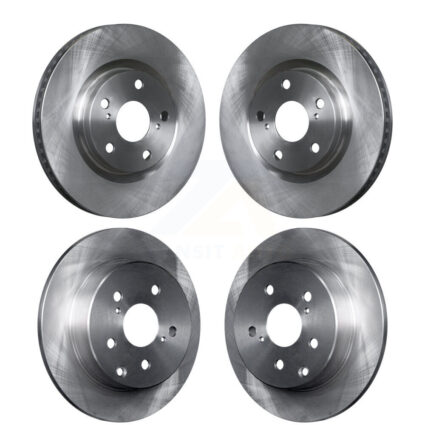 Front Rear Disc Brake Rotors Kit For Toyota RAV4 K8-101455