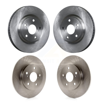 Front Rear Disc Brake Rotors Kit For Toyota Matrix Pontiac Vibe Corolla iM Scion K8-101456