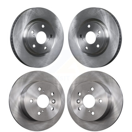 Front Rear Disc Brake Rotors Kit For Toyota Camry Lexus ES350 Avalon ES300h K8-101458