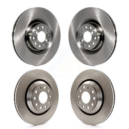 Front Rear Disc Brake Rotors Kit For Volkswagen Passat CC Golf R R32 K8-101459