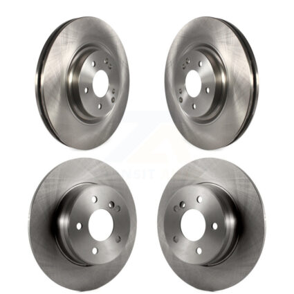 Front Rear Disc Brake Rotors Kit For Mercedes-Benz C230 SLK350 CLK350 C320 SLK280 SLK300 K8-101481