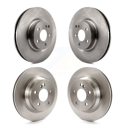 Front Rear Disc Brake Rotors Kit For Mercedes-Benz GLK350 GLK250 CLS550 CLS500 E550 K8-101486