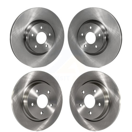 Front Rear Disc Brake Rotors Kit For Volvo S40 V50 C70 With 320mm Diameter Rotor K8-101490