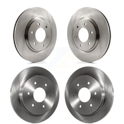 Front Rear Disc Brake Rotors Kit For Nissan TITAN Armada INFINITI QX56 K8-101518