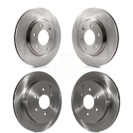 Front Rear Disc Brake Rotors Kit For INFINITI QX80 Nissan Armada QX56 K8-101519