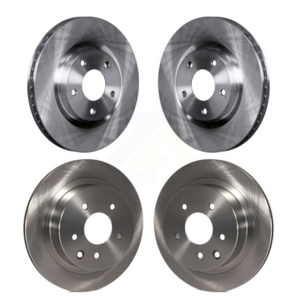 Front Rear Disc Brake Rotors Kit For Nissan Rogue Select K8-101525