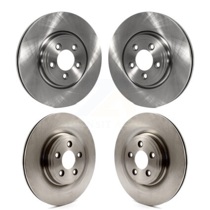 Front Rear Disc Brake Rotors Kit For Jaguar XF XK Vanden Plas S-Type XJ8 K8-101531