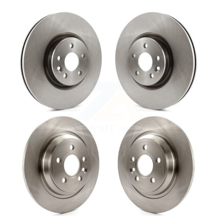 Front Rear Disc Brake Rotors Kit For Volvo S60 V70 With 336mm Diameter Rotor K8-101540