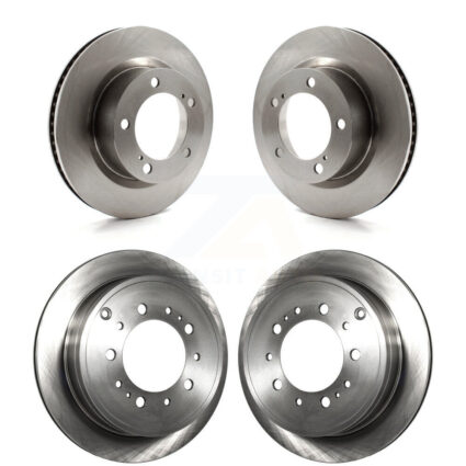 Front Rear Disc Brake Rotors Kit For Lexus LX570 Toyota Land Cruiser K8-101548