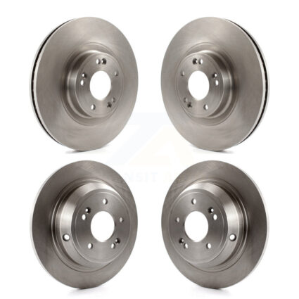 Front Rear Disc Brake Rotors Kit For Hyundai Genesis K8-101558