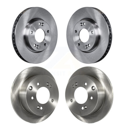 Front Rear Disc Brake Rotors Kit For Kia Forte Soul Koup Forte5 K8-101569