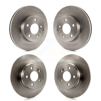 Front Rear Disc Brake Rotors Kit For Mercedes-Benz C250 C230 K8-101575