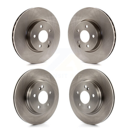 Front Rear Disc Brake Rotors Kit For Mercedes-Benz C300 C350 E350 K8-101579