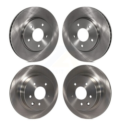 Front Rear Disc Brake Rotors Kit For Nissan LEAF K8-101583