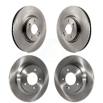 Front Rear Disc Brake Rotors Kit For Kia Optima Hyundai Sonata Cadenza Azera K8-101589