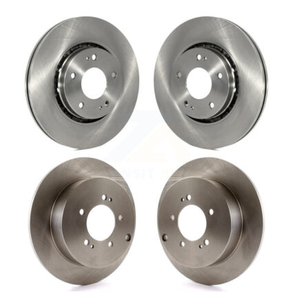 Front Rear Disc Brake Rotors Kit For Mitsubishi Lancer K8-101594