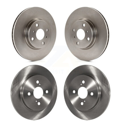 Front Rear Disc Brake Rotors Kit For Toyota Yaris K8-101604