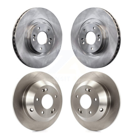 Front Rear Disc Brake Rotors Kit For Hyundai Santa Fe Sport Kia Sorento XL K8-101607