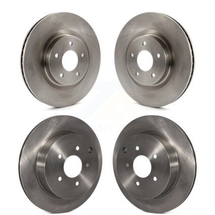 Front Rear Disc Brake Rotors Kit For Nissan Murano Pathfinder INFINITI QX60 JX35 K8-101619
