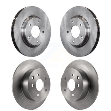 Front Rear Disc Brake Rotors Kit For Nissan Sentra K8-101629