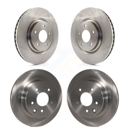 Front Rear Disc Brake Rotors Kit For Nissan Rogue K8-101635
