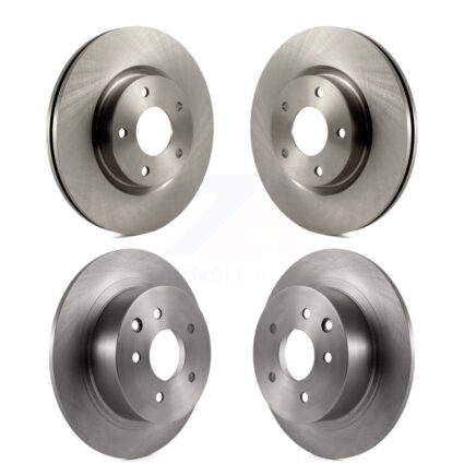 Front Rear Disc Brake Rotors Kit For Nissan Altima K8-101636