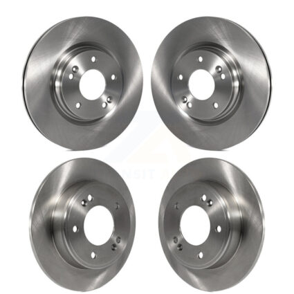 Front Rear Disc Brake Rotors Kit For Kia Soul K8-101640