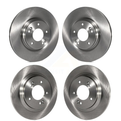 Front Rear Disc Brake Rotors Kit For Hyundai Kia Optima Elantra GT Sonata K8-101641