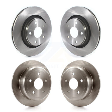 Front Rear Disc Brake Rotors Kit For Jeep Wrangler JK With 332mm Diameter Rotor K8-101682