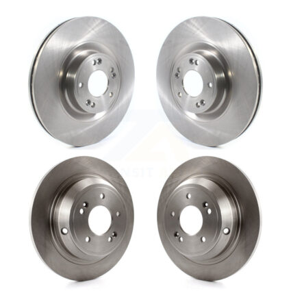 Front Rear Disc Brake Rotors Kit For Hyundai Genesis G80 Kia K900 K8-101700